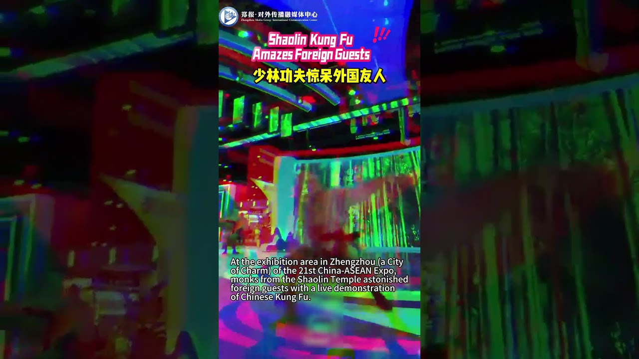 Shaolin Kung Fu Amazes Foreign Guests