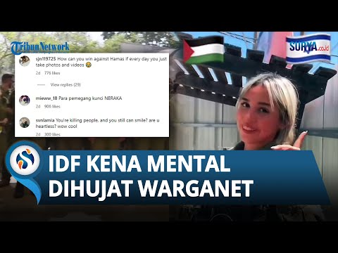 DIHUJAT HABIS-HABISAN Warganet Indonesia, Tentara Israel KENA MENTAL Imbas Ejek Hamas & Palestina