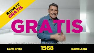 Solo esta semana en Jazztel llévate una SmartTV GRATIS con Fibra 1Gb y movil.