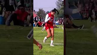 Campeona del Mundo Mexicana Ana Rojano #flagfootball #tocho #tochobandera #flagfootballhighlights #