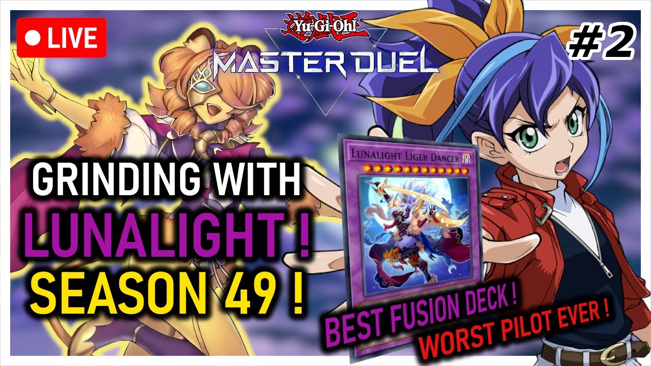 Trying out Lunalight Ranked Mode Season  49 ! | Part 2 (Yu-Gi-Oh Master Duel)
