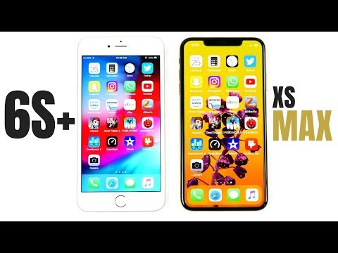 iPhone 6S Plus vs iPhone XS Max Speed Test 