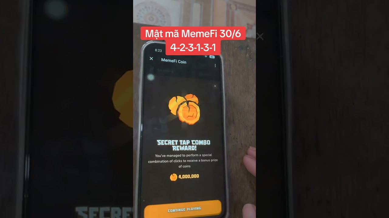 Memefi Secret Combo 30 June today 