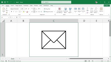 How to Insert the BACK OF ENVELOPE Symbol in Excel