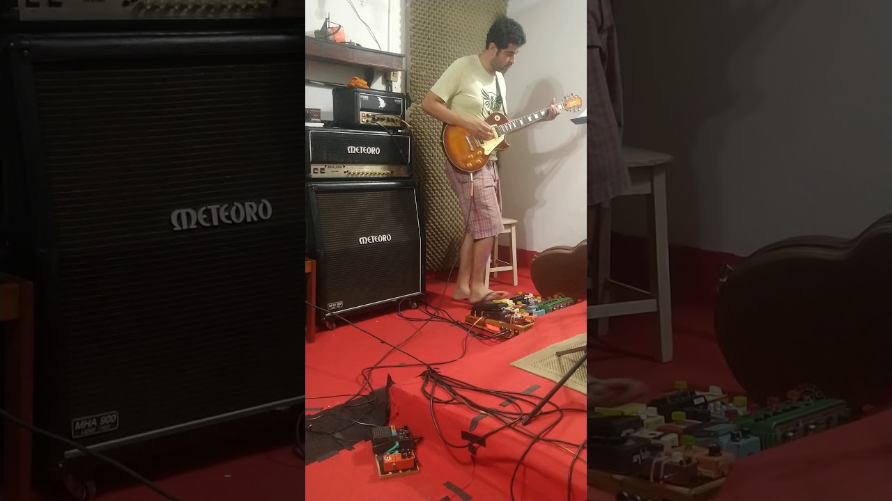 Amplificador Crow 18w x Meteoro MHA 2000 falantes eld Power v30