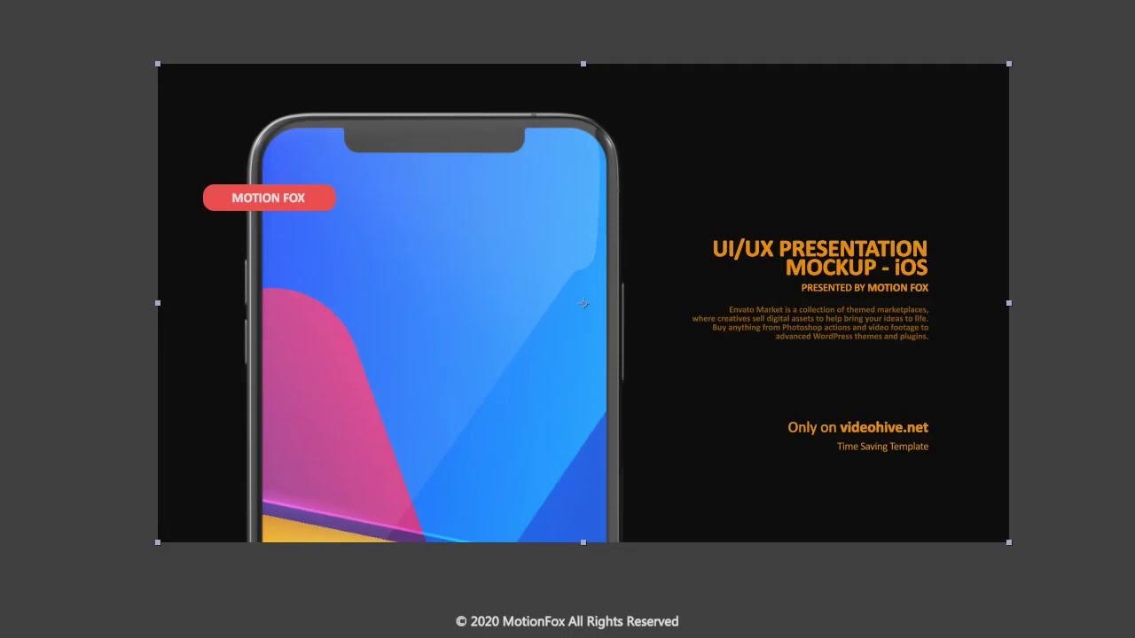 Download Phone App Presentation - Dark Mockup - After Effects ...