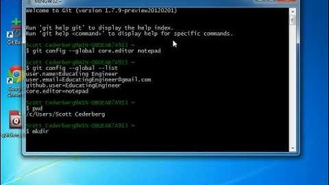 3. git: first commit