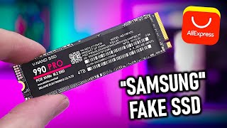 Betrug - Diese 4TB Samsung SSD von AliExpress ist FAKE