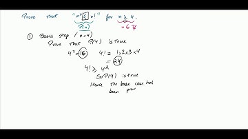 Inequality - Proof by induction (Ex 3)