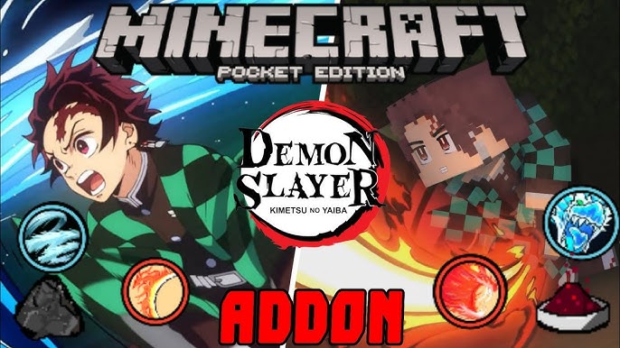 Demon Slayer ST Addon (1.20, 1.19) - MCPE/Bedrock Mod 