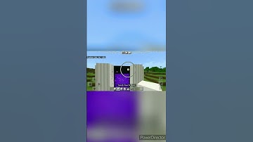 building white portal to heaven in Minecraft tutorial (the world