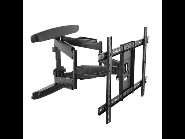 How to install a Dual Arm Full Motion TV Wall Mount |Texonic Model XP6| class=