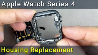 Apple Watch Series 4 disassembly and main housing replacement