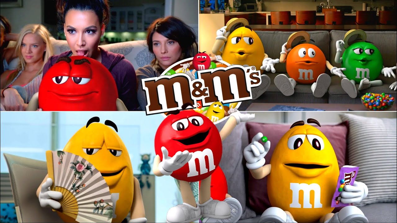 m&m print ads