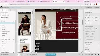 Editing Image on Hover Effect In Showit