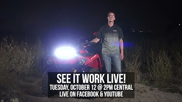 On the next LIVE episode of See it Work (EVERGEAR 13-1/4 in. LED Light Bars )
