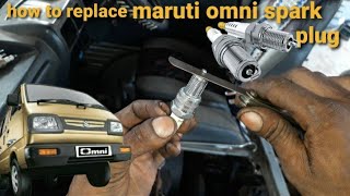 how to replace maruti omni spark plug