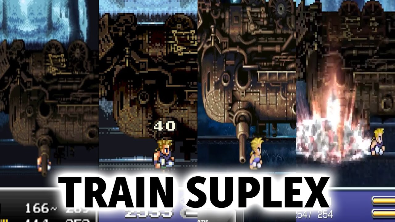 Final Fantasy 6 remaster flubs the famous train suplex