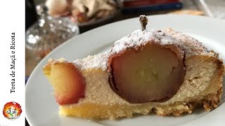 Torta de Maçã e Ricota