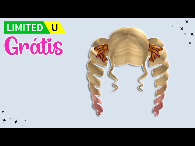 NOVO CABELO LIMITED GRÁTIS NO ROBLOX! 😍 #limitedgratisroblox #robloxi