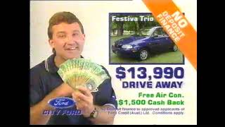 &quot;City Ford&quot; Commercial with Doug Hawkins (1998)