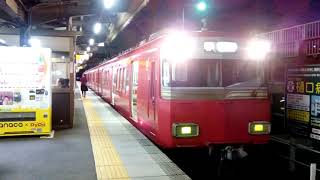 名鉄6514F 普通東岡崎1781ﾚ国府駅発車
