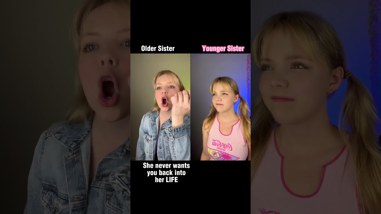  POV The Older Sister Helps Her Younger Break Up With First Boyfriend Duet Siblings