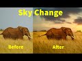 Change the sky with Luminar 4 - it is SO easy!