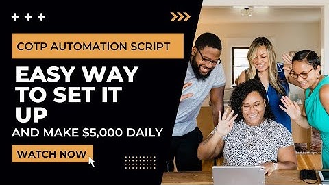 COTP AUTOMATION TRADING SCRIPT: HOW TO SET UP YOUR SCRIPT #cotp #cryptocurrency #binance