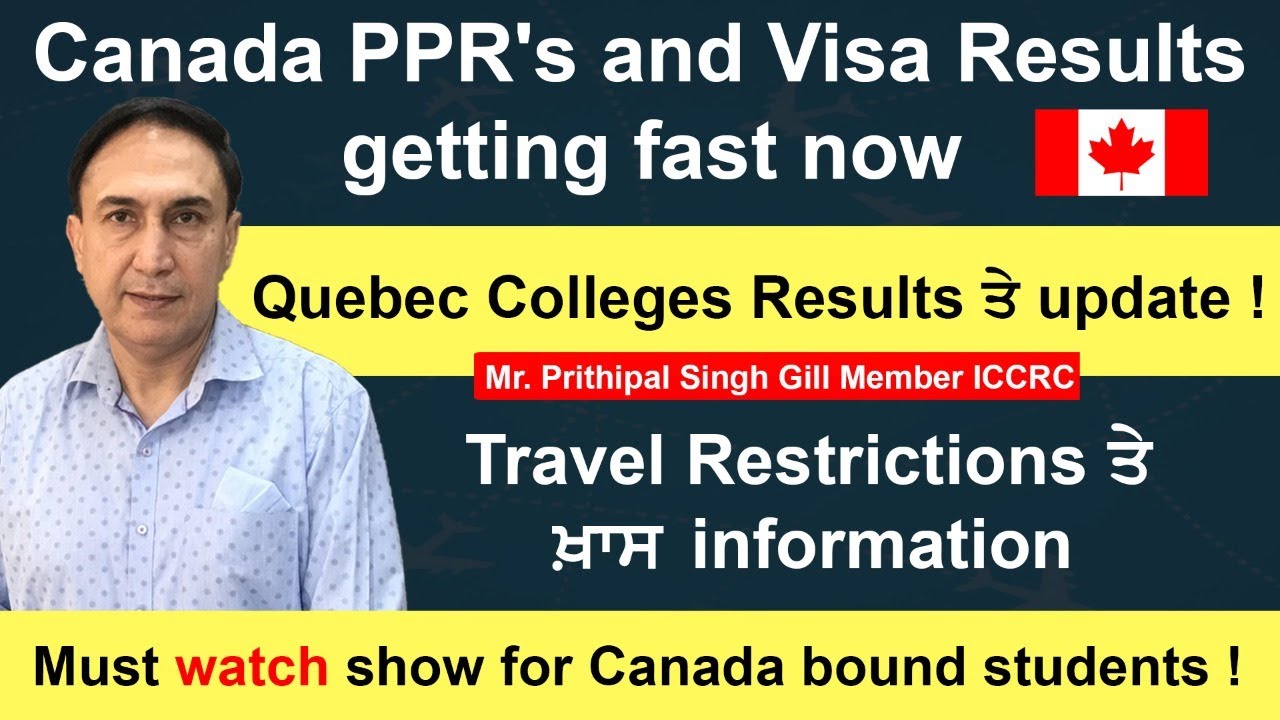 Canada PPR's and Visa Results getting fast now | Quebec Colleges ...