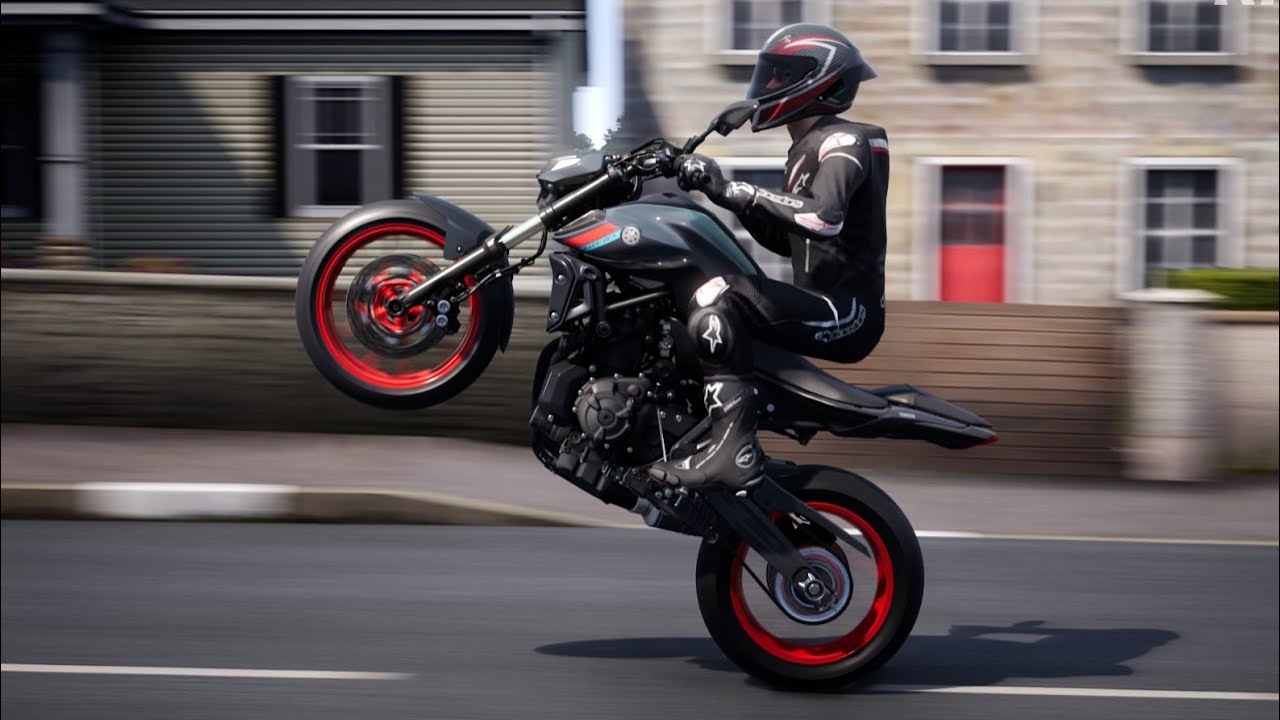 Ride 4 yamaha MT07 test ride top speed & bike life - YouTube