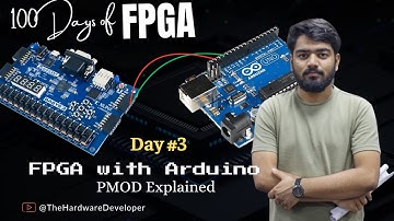 How to Interface Arduino with FPGA using PMOD | 100 Days of FPGA