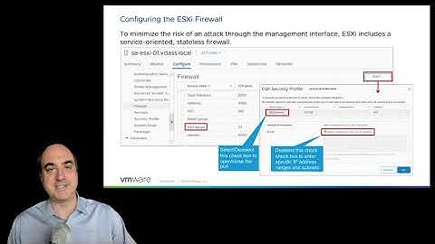 99 Configuring ESXi Host Access and Authentication   Part 1