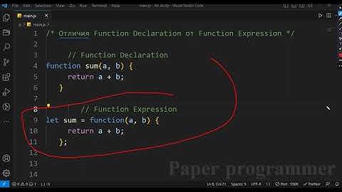 Уроки JavaScript для начинающих / #26 Function Declaration и Function Expression Главные различия