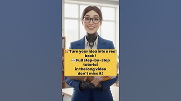 "📚✨ Turn ONE Idea into a Book with AI (Nano Banana) 🚀 | Amazon & Etsy Tips"