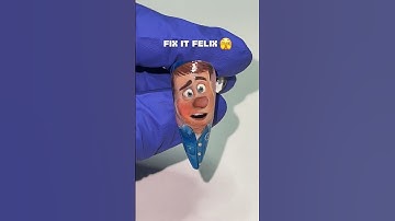 Fix It Felix | Disneys Wreck It Ralph Nail Art | 3D Character