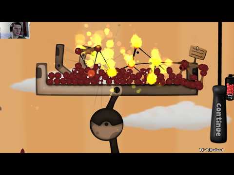 Летсплей World of Goo, прохождение уровня u0022Super Fuse Callenge Timeu0022.