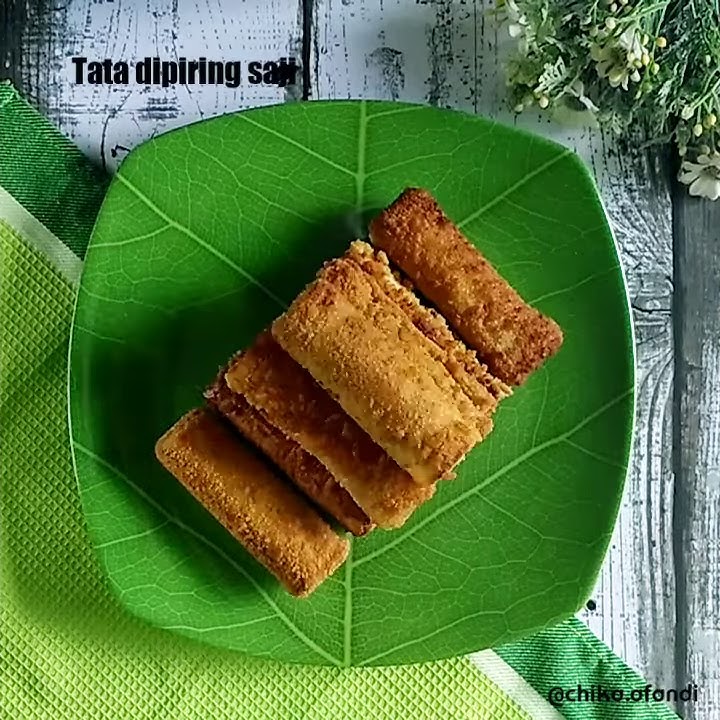 Kreasi Cemilan Praktis Roti Goreng Pisang Kacang Mudah dan Enak - Wajib Cobain !!