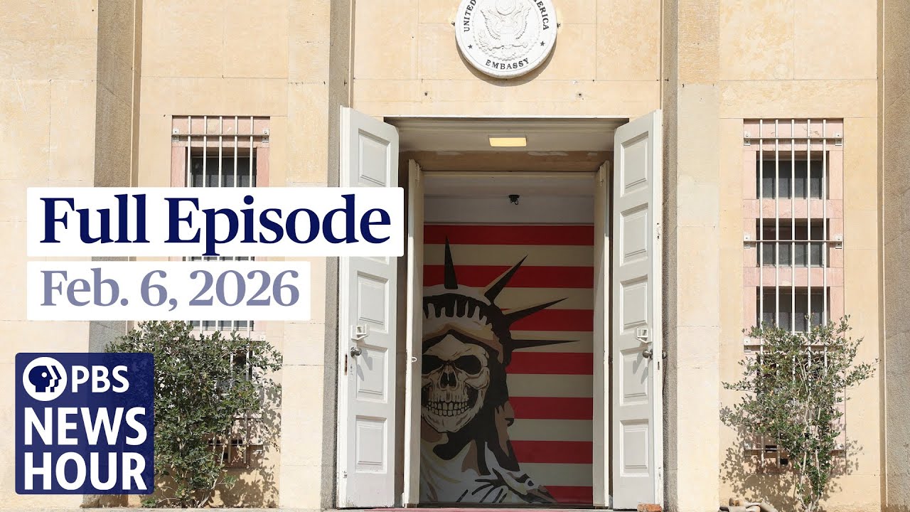 PBS News Hour full episode, Feb. 6, 2026