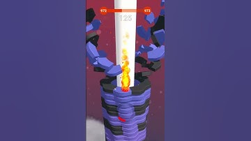 Stack Ball 🏀🏀 Game Level 🎯#stackball#ballgame#gaming#gameplay#shorts