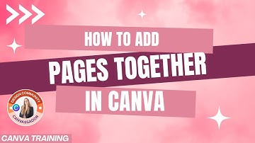 HOW TO ADD CANVA DESIGNS TOGETHER #canva #createoncanva #canvassador