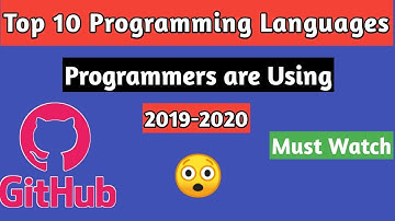 The 10 Most Popular Programming Languages, According To The Microsoft Owned GitHub (2019)