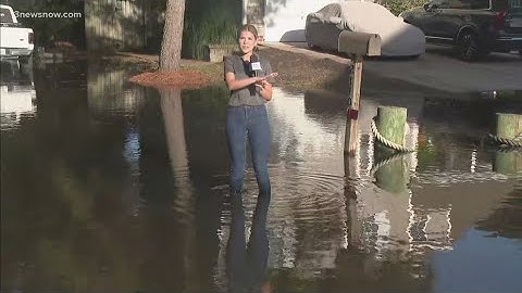 Coastal impacts: High tide flooding in Virginia Beach