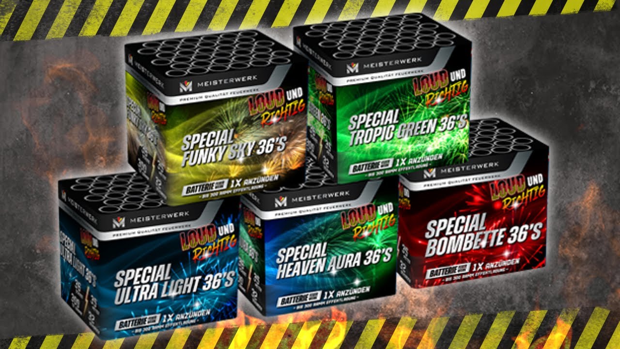 Meisterwerk Special 5 - Geisha Meisterwerk Collectie - Rubro vuurwerk - 1460