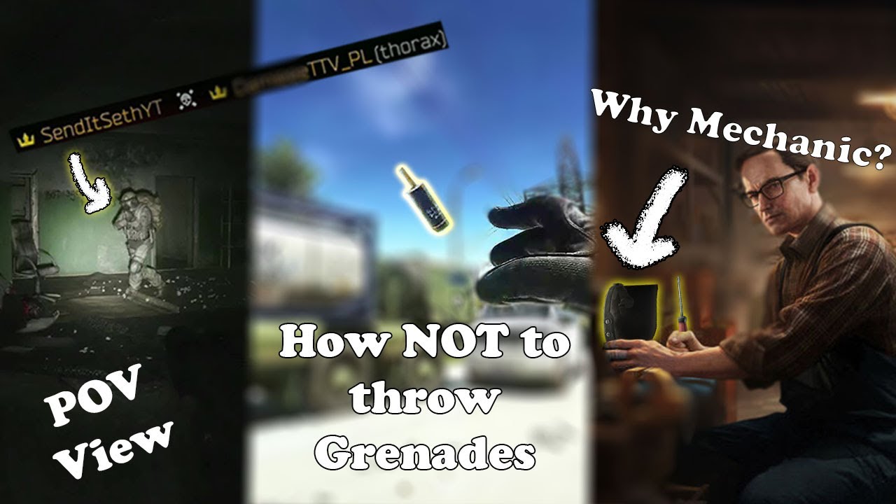 How To Throw Grenades In Tarkov at Madeline Baker blog