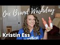 One Brand Wash Day Ft. Kristen Ess (2A, 2B, 2C hair)