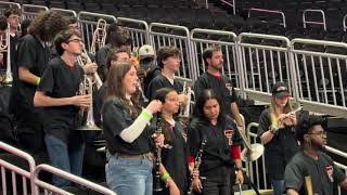 2026 Big XII Tournament. After every game you can hear the Texas Tech Band play the Matador Song.