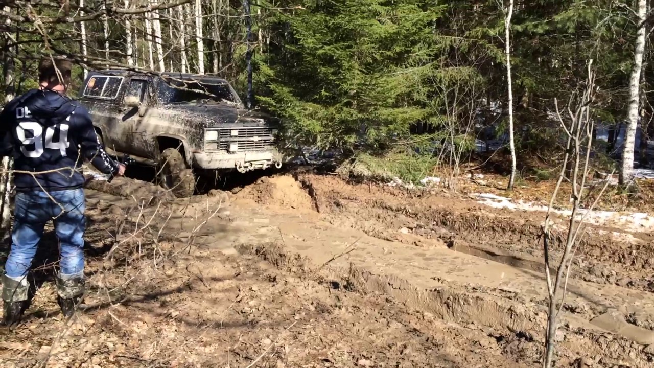 Шевроле к5 пробует грязь - YouTube