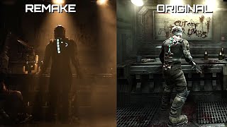 Dead Space Remake vs Original Graphics Comparison