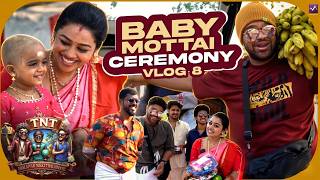 Yuvraj & Gayathri மகள் மொட்டை Ceremony Vlog👶✨nikki & Gang Full Fun 😂🤣tnt Vlog - 8 | Media Masons